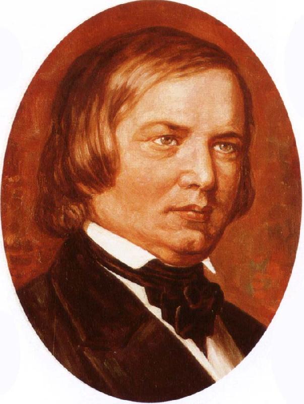 robert schumann painted by gustav zerner oil painting image
